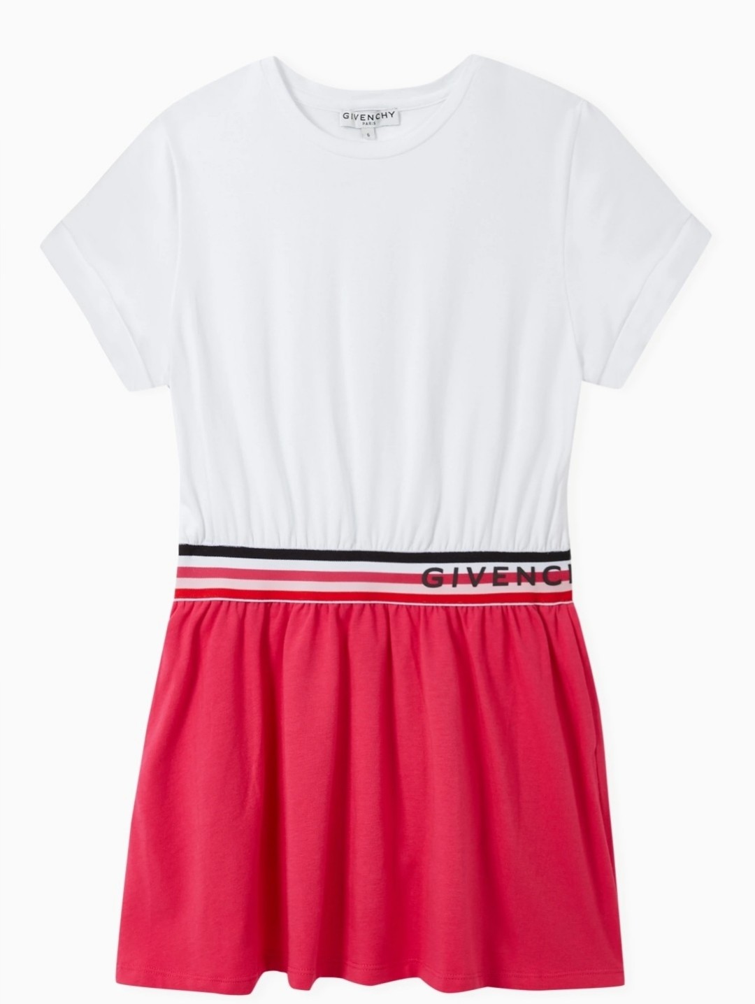 Givenchy Kids Logo Tape Dress Size 10